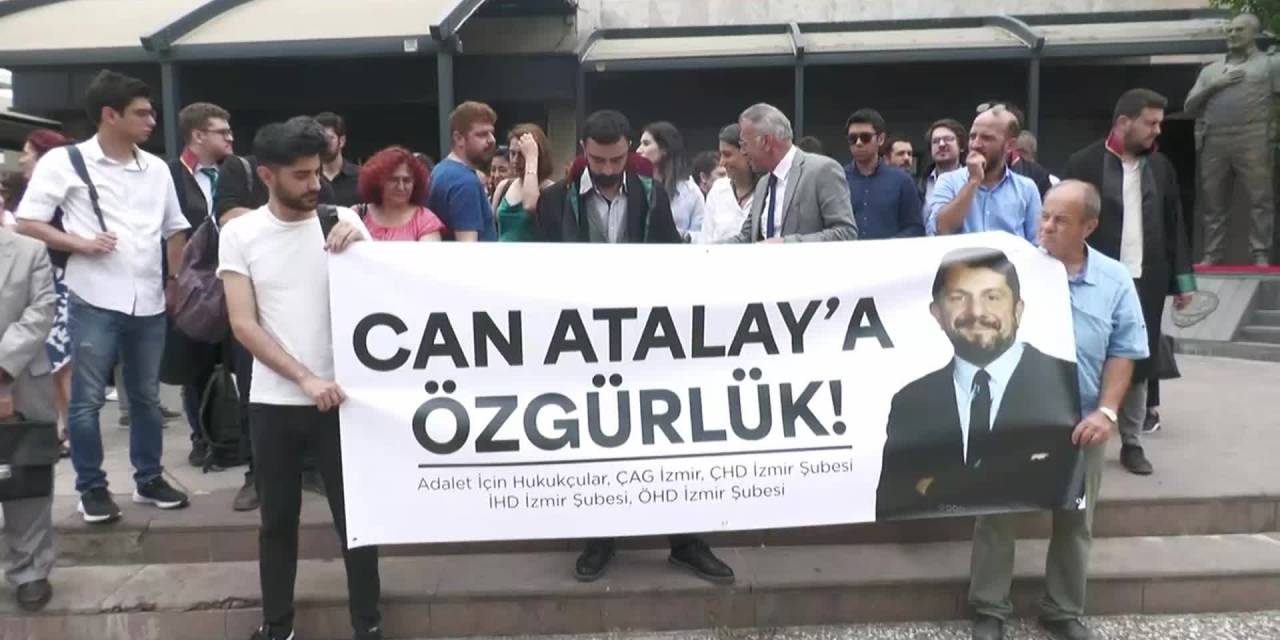İzmir’de Avukatlardan Can Atalay İçin Özgürlük Çağrısı: Derhal Serbest Bırakılmalıdır