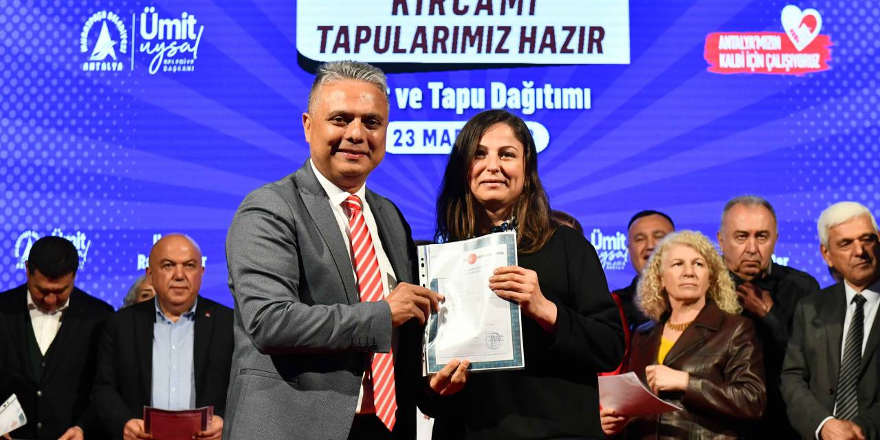 MURATPAŞA BELEDİYE BAŞKANI UYSAL: GÜCÜNÜZ KIRCAMİ’YE Mİ YETİYOR