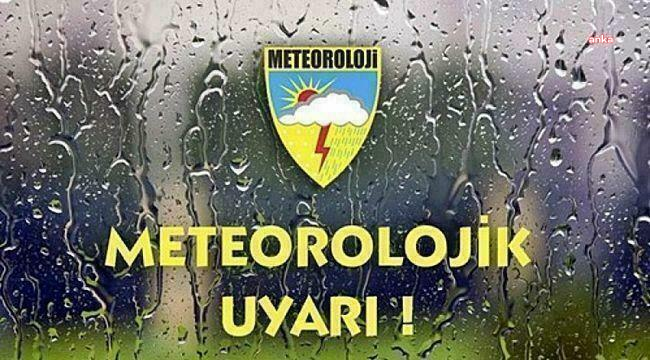 Meteoroloji’den Ege, Akdeniz, İç Anadolu Ve Orta Karadeniz İçin Yerel Kuvvetli Sağanak Yağış Uyarısı