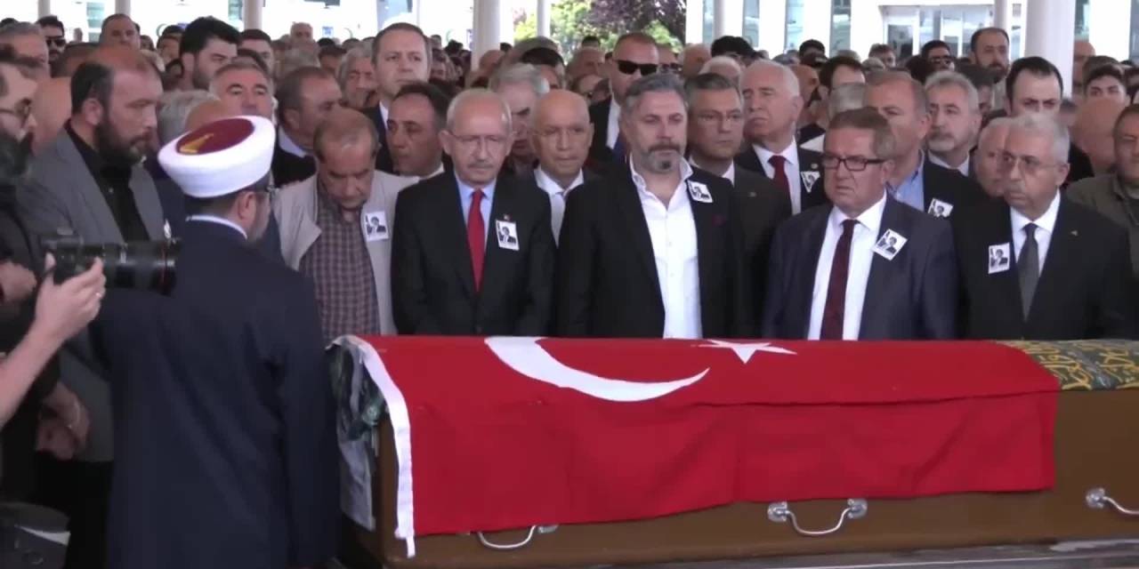 Chp Spor Kurulu Başkanı Kenan Nuhut, Ankara'da Son Yolculuğuna Uğurlandı