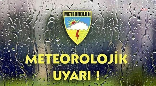 Meteoroloji’den İç Anadolu'nun Güneyi Ve Doğusunda Yerel Kuvvetli Gök Gürültülü Sağanak Yağış Uyarısı