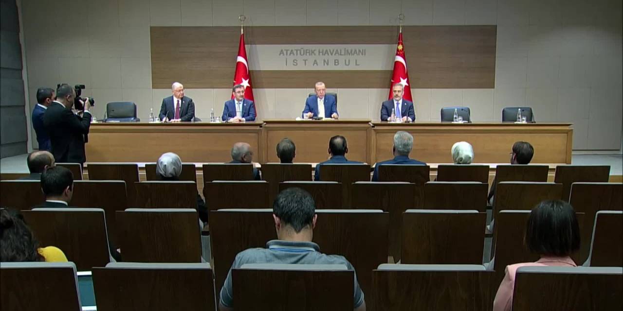 Erdoğan: "Önce Gelin Türkiye’nin Ab’de Önünü Açın, Ondan Sonra Biz De İsveç’in Önünü Açalım"