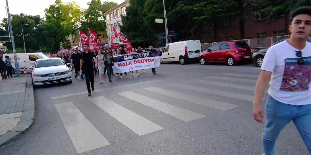 Tip, Hazine Ve Maliye Bakanlığı Önünde Zamları Protesto Etti, 15 Kişi Gözaltına Alındı