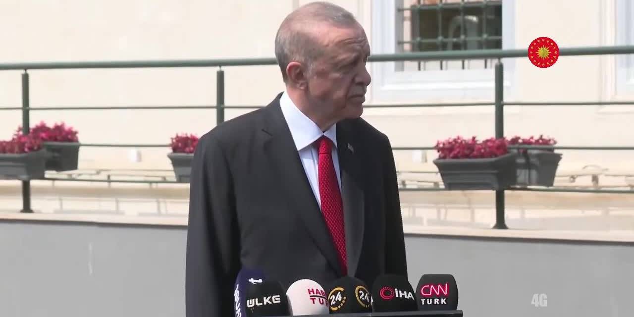 Erdoğan: "Seçim Kazanan İki Lider Olarak Adımlarımızı Olumlu İstikamette Atalım İstiyoruz"