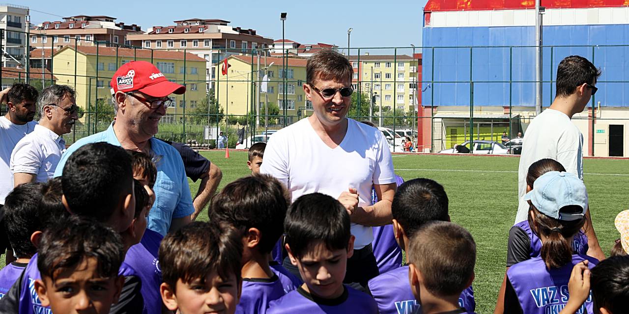 Çerkezköy Belediyesi Yaz Spor Okulunda Eğitimler Devam Ediyor