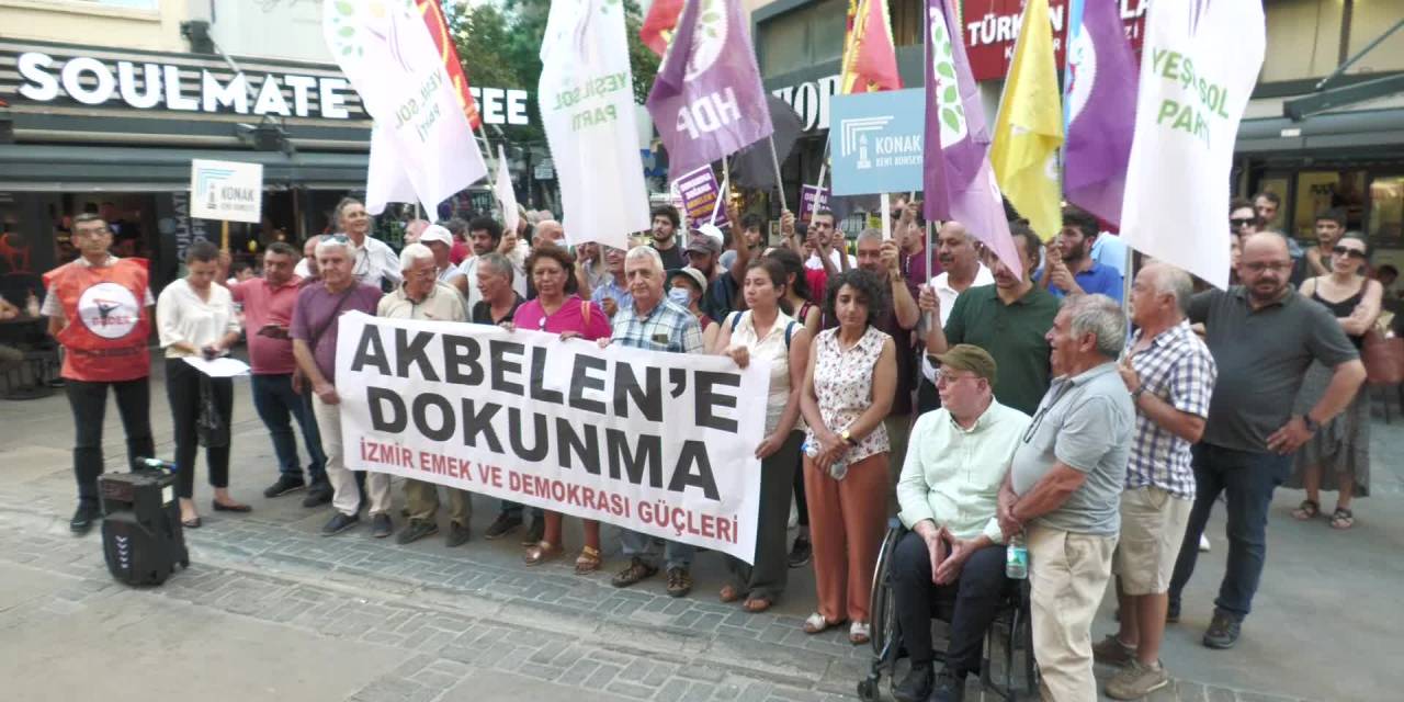 İzmir Emek Ve Demokrasi Güçleri: “Akbelen Ormanı, Akbelen Köylüsünündür. Ağaç Kesimlerini Durdurun”