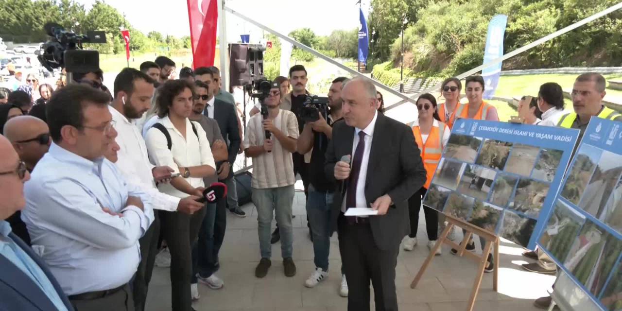 İmamoğlu, Yaşam Vadisine Dönüştürülen Serindere’de İnceleme Yaptı: “Devrim Gibi Bir Dönemi Yaşatıyoruz”