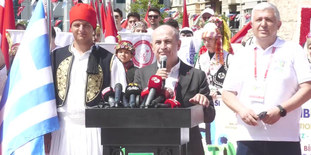 Uluslararası İstanbul Büyükçekmece Kültür Ve Sanat Festivali Taksim'deki Etkinlikle Başladı