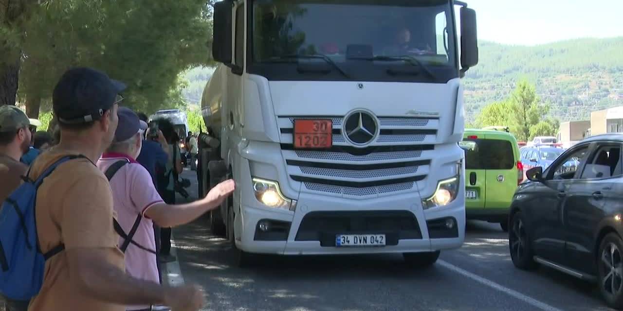 Akbelen’de Direniş Alanında Da Alana Giden Yolda Da Protesto