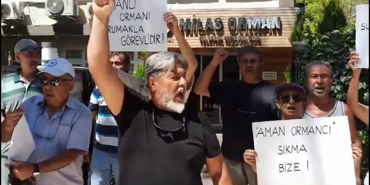 Sol Parti Milas İlçe Örgütü: “Yangın Söndürme Araçlarının Vatandaşlara Karşı Kullanılması Skandaldır”