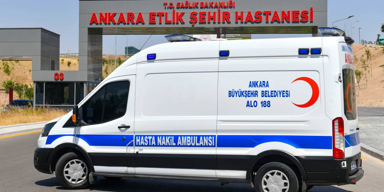 Ankara Büyükşehir Belediyesi’nin Hasta Nakil Hizmeti Devam Ediyor