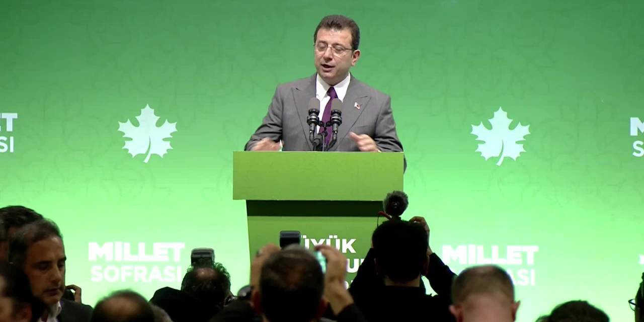 İMAMOĞLU : "ÜLKEMİZE BÜYÜK BİR DEĞİŞİMİ BİRLİKTE SAĞLAYACAĞIZ"