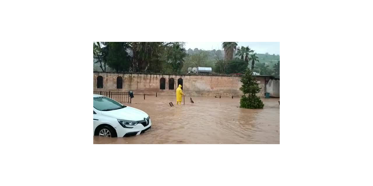 ŞANLIURFA’DA SAĞANAK YAĞIŞ SELE NEDEN OLDU