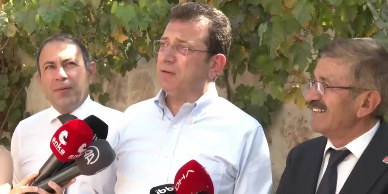 Ekrem İmamoğlu: “İstanbul Yolculuğumuz Kesindir Ve Çok Önemli Bir Yolculuktur”