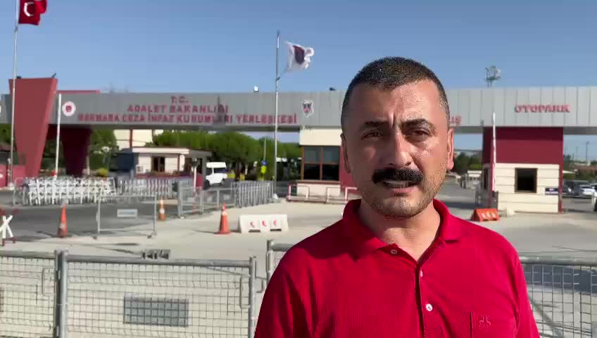 Eren Erdem, Gazeteciler Pehlivan Ve Yanardağ’ı Marmara Cezaevi'nde Ziyaret Etti