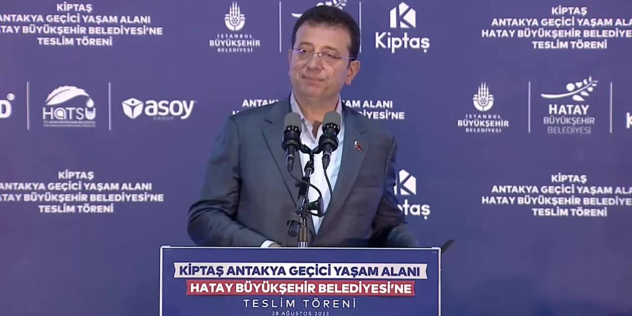 İBB Başkanı İmamoğlu, Hatay'da Depremin Etkilediği Bölgelerde Yardım ve İşbirliği Çalışmalarını İnceledi