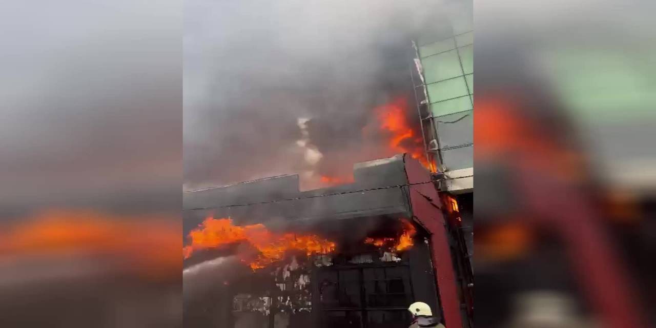 İstanbul Ataşehir'de Yangın