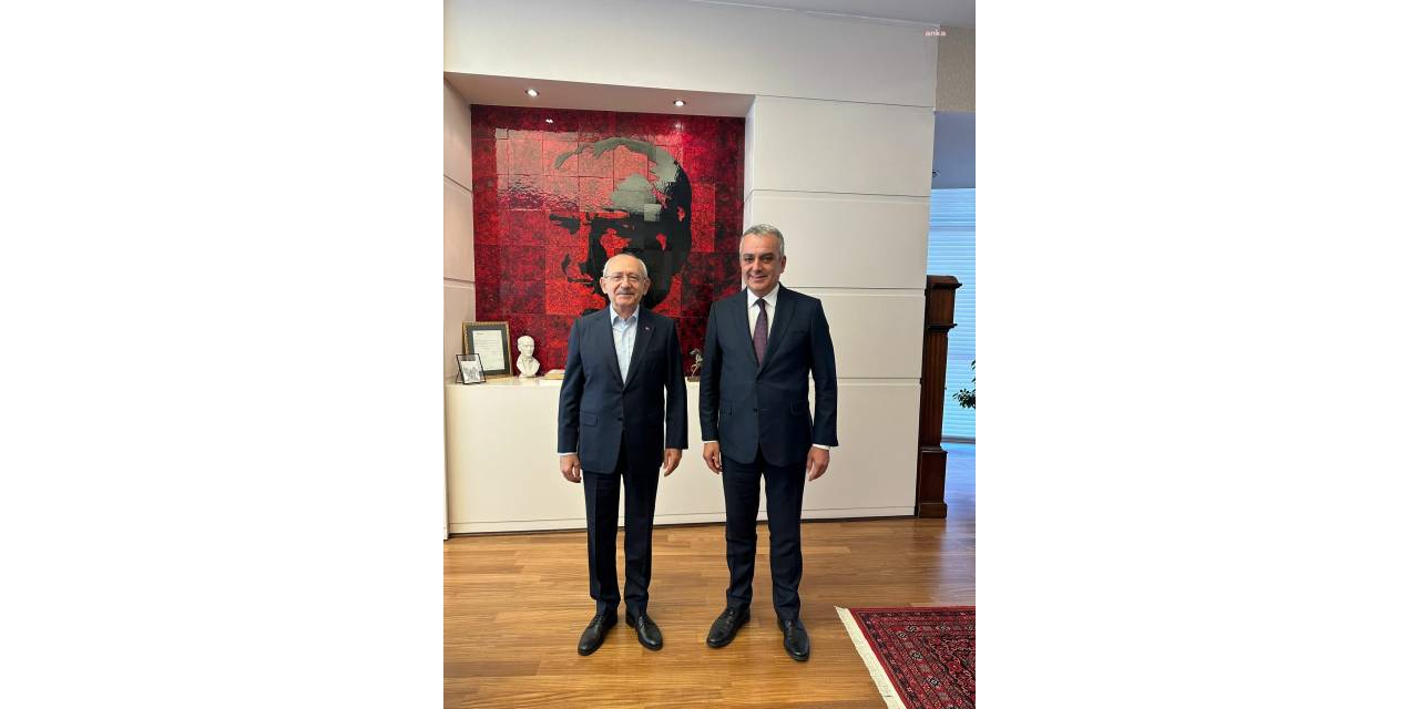 Konyaaltı Belediye Başkanı Esen, Chp Genel Başkanı Kılıçdaroğlu'nu Ziyaret Etti