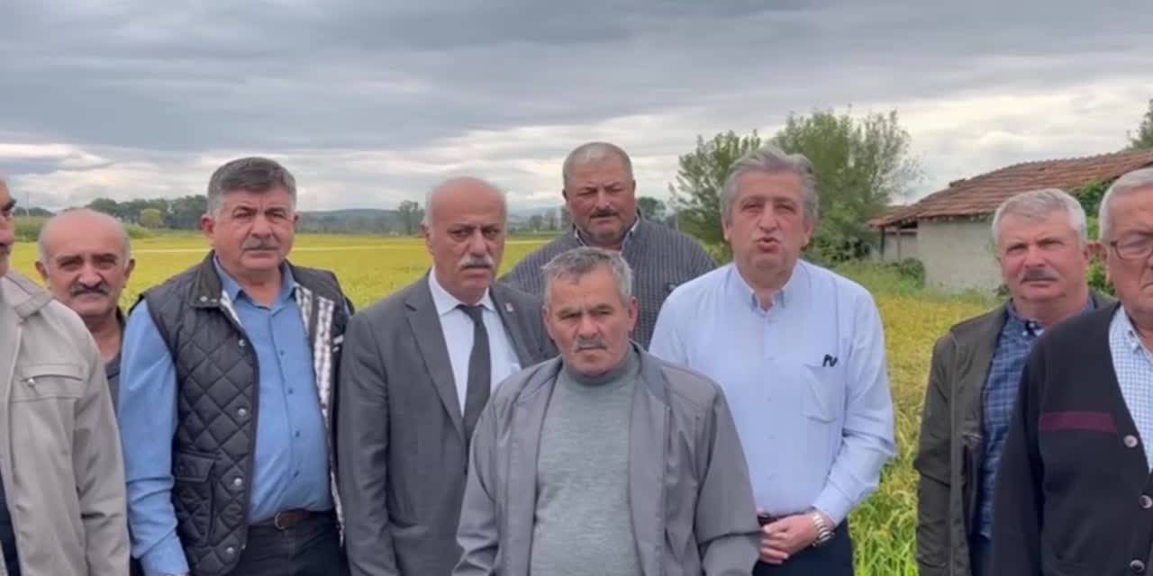 Murat Çan, Çeltik Üreticisini Ziyaret Etti: "Hükümet Hala Çeltik Fiyatını Açıklamadı"