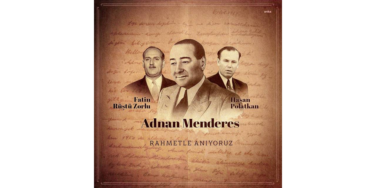 Tbmm Başkanı Kurtulmuş: "Adnan Menderes'i Ve Arkadalarının Aziz Hatıralarını Tazimle Yad Ediyorum"
