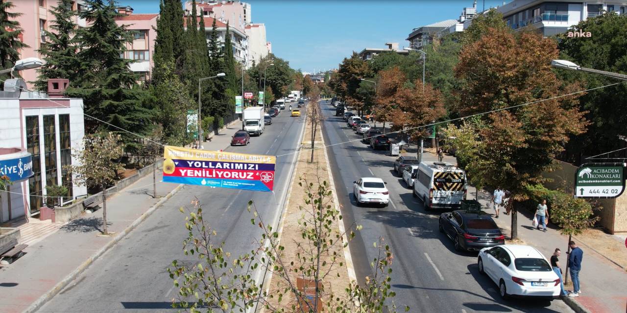 İbb, Acıbadem Caddesi'ni Baştan Sona Yeniliyor