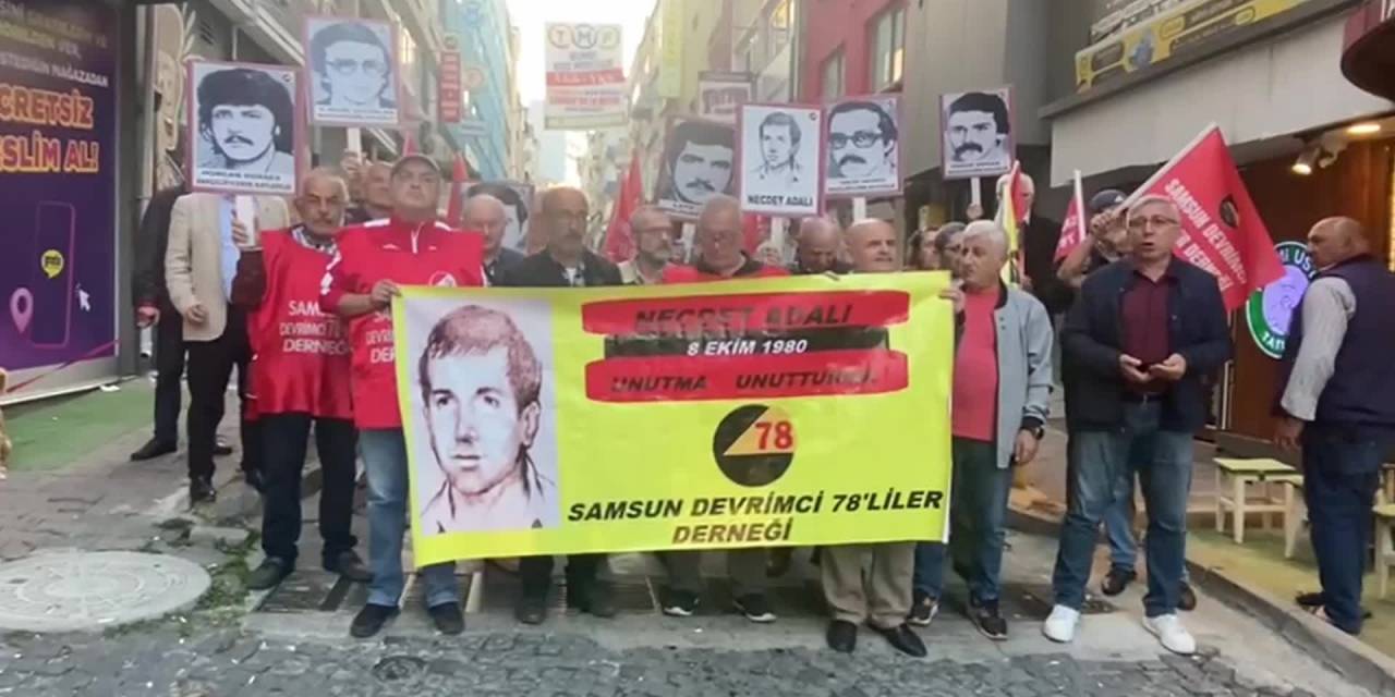 Samsun Devrimci 78’liler Derneği: "İdamının 43. Yılında Necdet Adalı Onurumuz Olmaya Devam Ediyor"