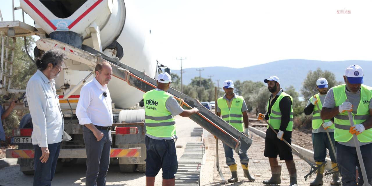 Didim’de 63,5 Km’lik Bisiklet Yolu Çalışmaları Hızla Devam Ediyor