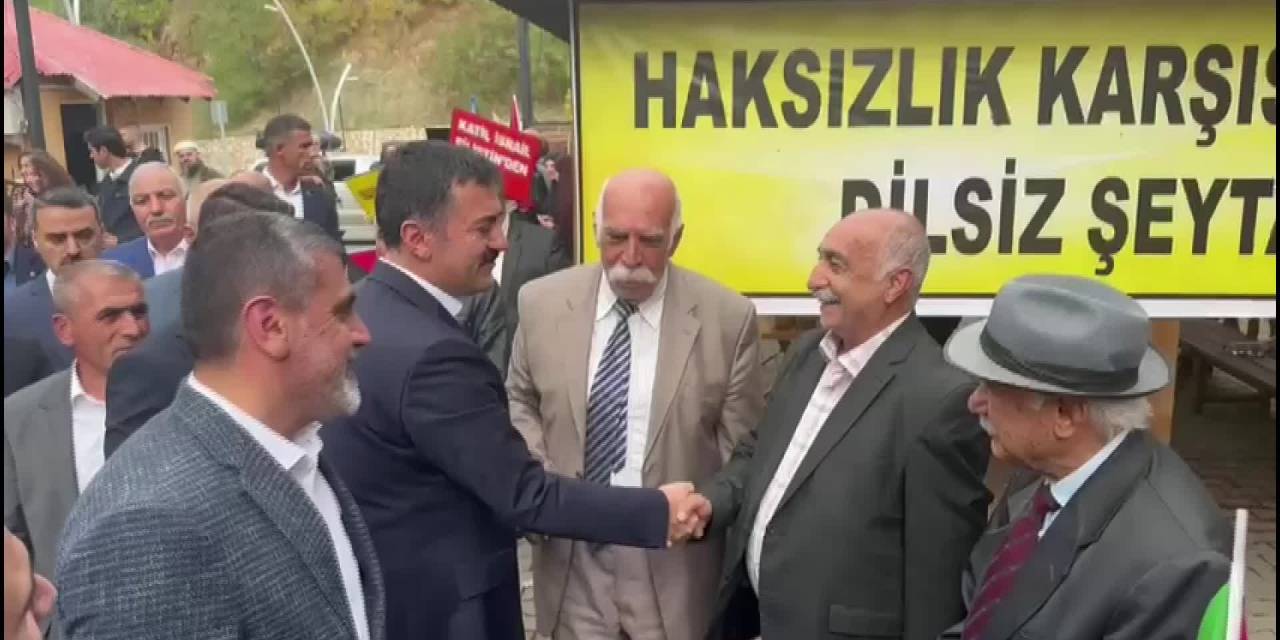 Tunceli’de Cemevinden İsrail’e Protesto, Filistin’e Destek