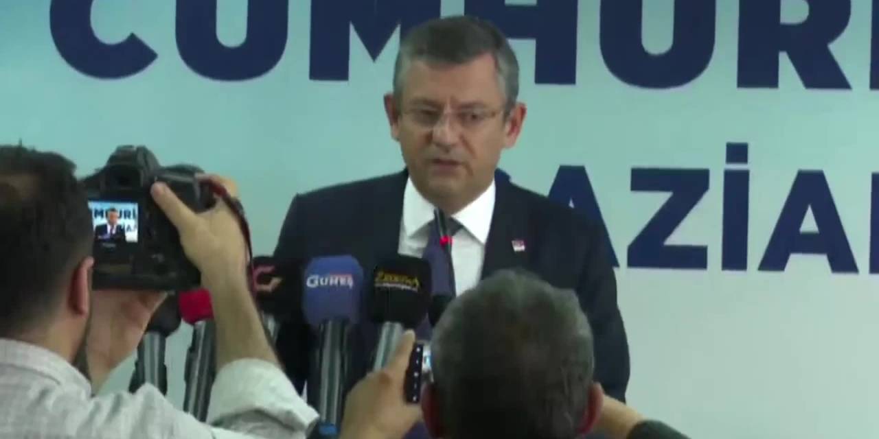 Özgür Özel, Gaziantep’te: “Size Söz Veriyorum Chp’nin Siyaset Yapış Biçimi Değişecek”