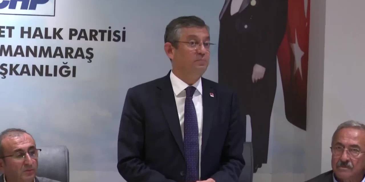 Özgür Özel Kahramanmaraş'ta: "Kongre Salonuna 46 İl Başkanı İle Girerim, 81 İl Başkanıyla Çıkarım"