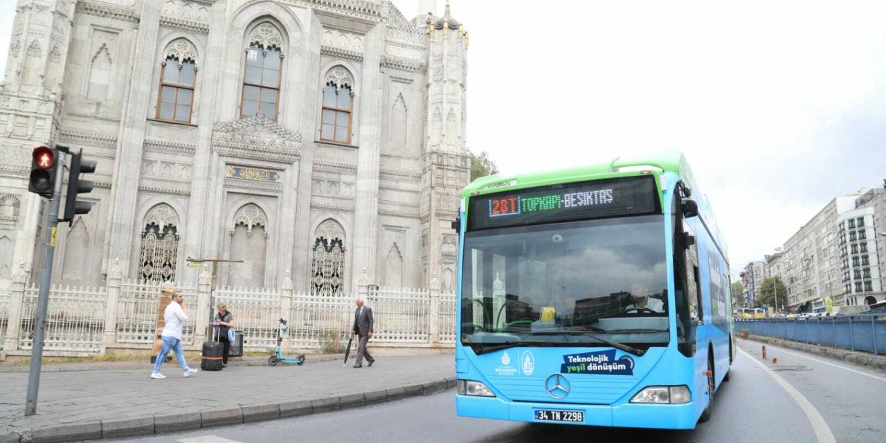 İett’nin Dizelden Elektrikliye Çevrilen İlk Otobüsü Yollarda