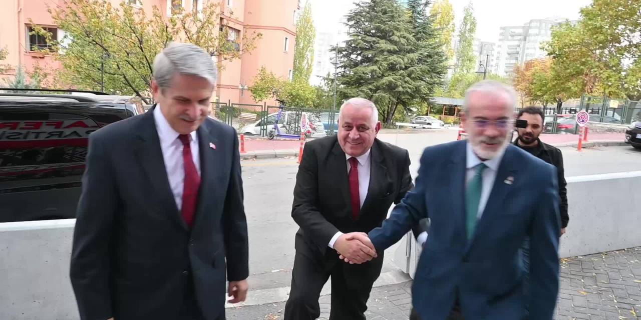 Aytun Çıray, Ümit Özdağ’ı Ziyaret Etti