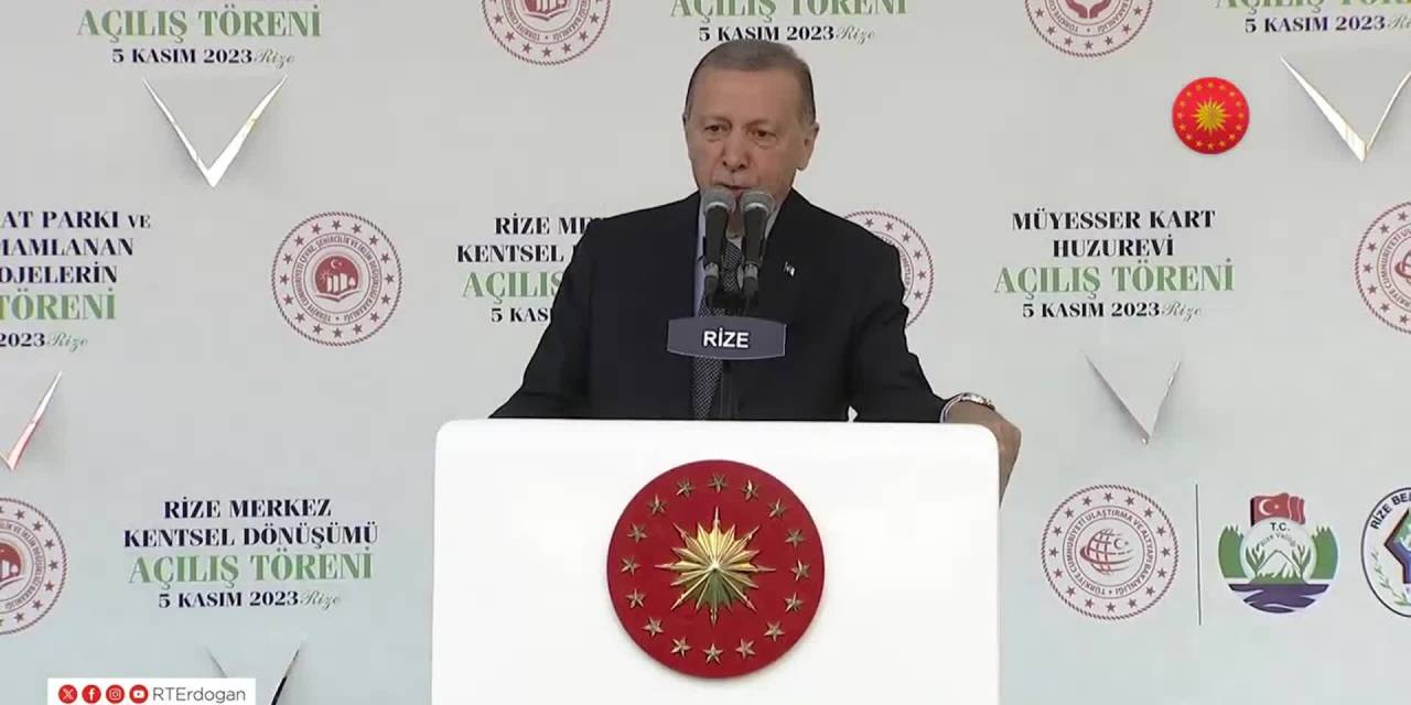 Erdoğan: Gazze'deki Kardeşlerimizi Asla Sahipsiz, Çaresiz Bırakmıyoruz, Bırakmayacağız