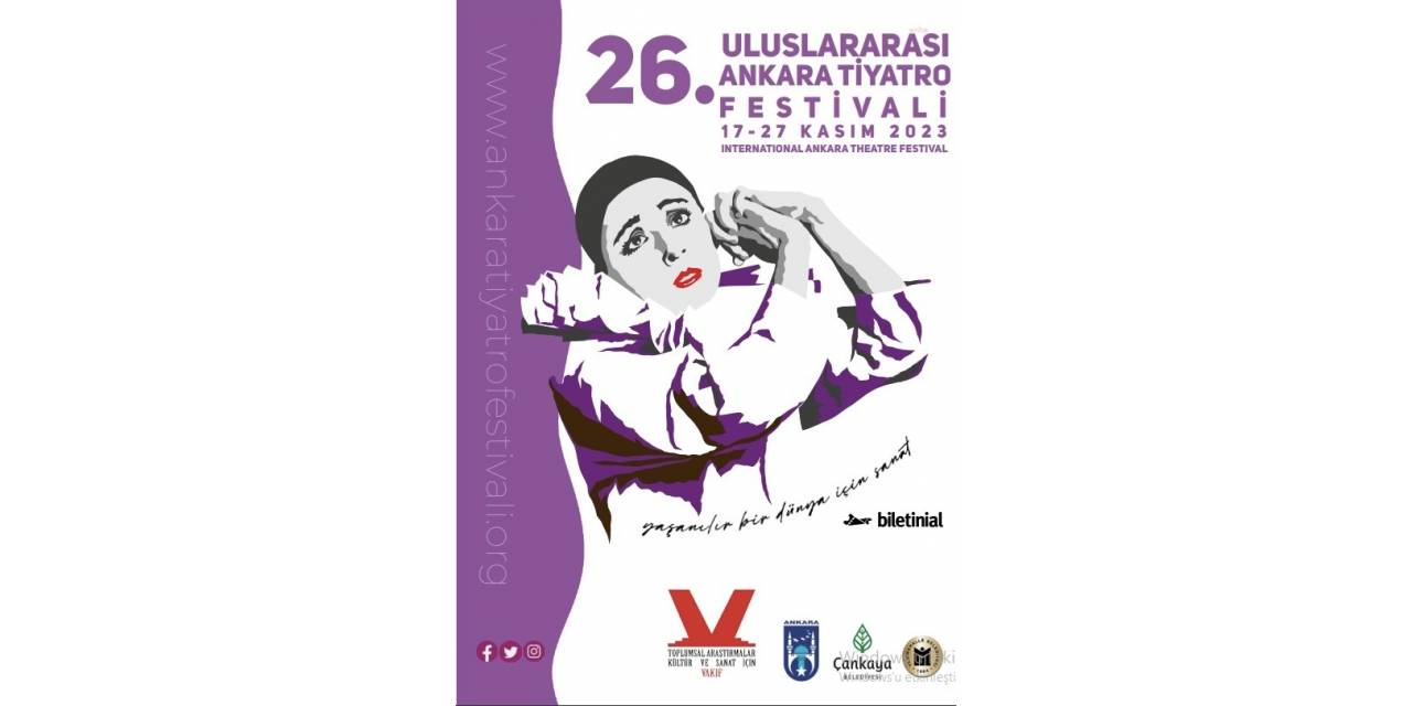 Uluslararası 26. Ankara Tiyatro Festivali Başlıyor