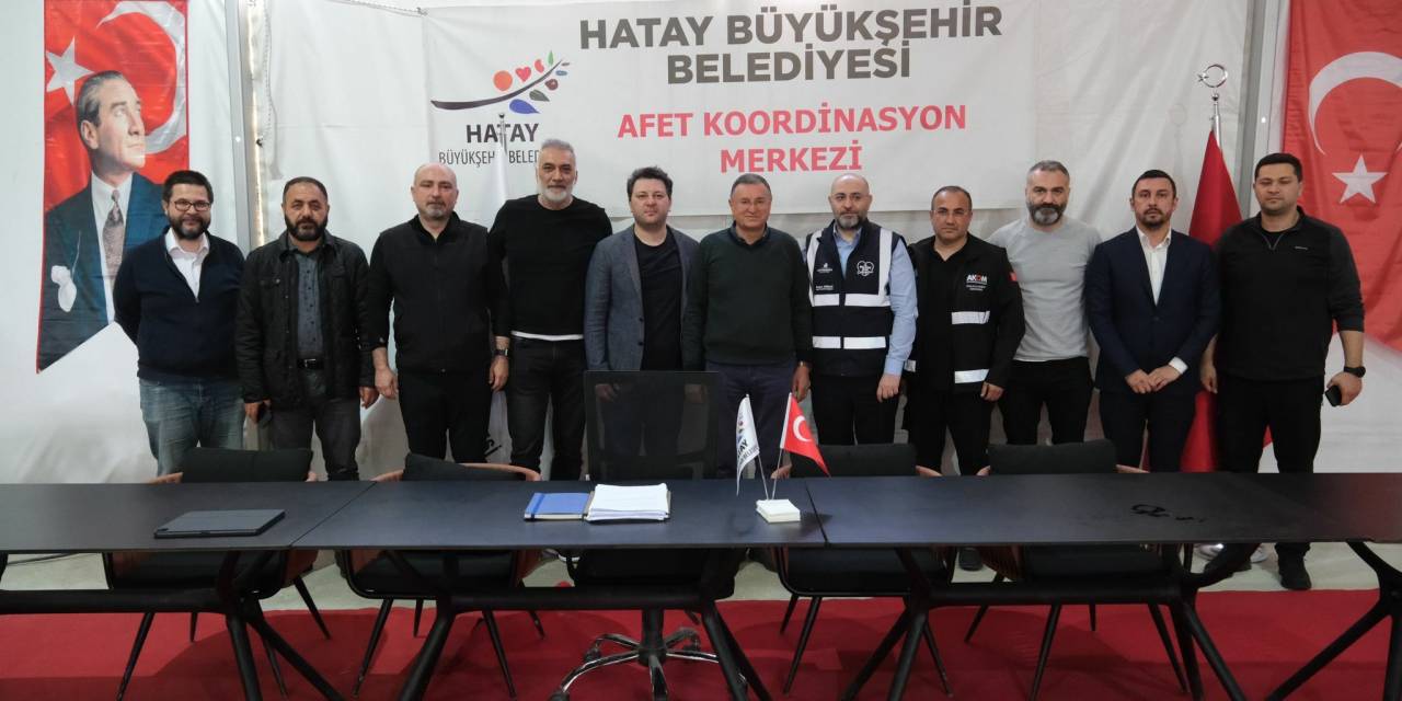 İSTANBUL BÜYÜKŞEHİR BELEDİYESİİLE HATAY BÜYÜKŞEHİR BELEDİYESİİŞ BİRLİĞİ: HATAY PLANLAMA MERKEZİ KURULUYOR