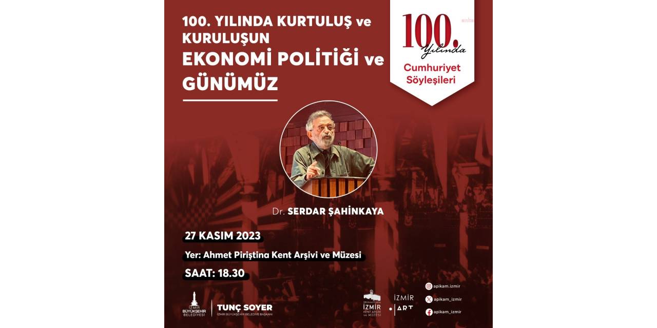 "Cumhuriyet Söyleşileri" Dr. Serdar Şahinkaya İle Devam Ediyor