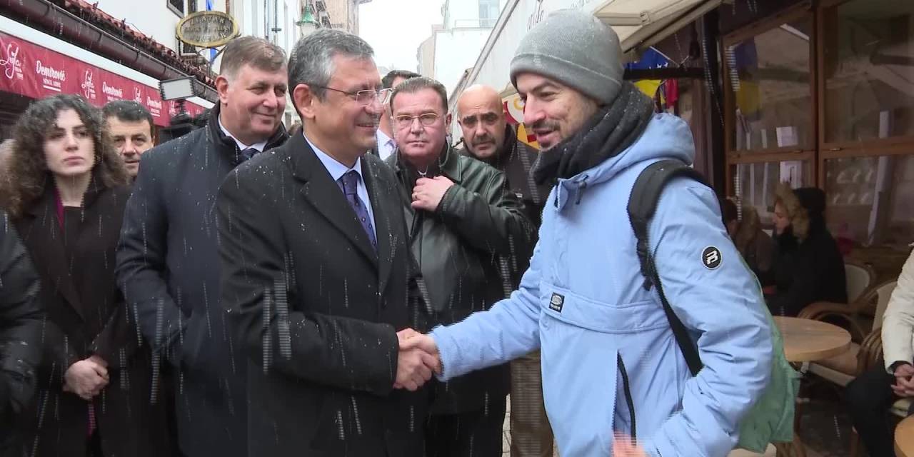 Özgür Özel, Saraybosna'daki Tarihi Ve Turistik Yerleri Ziyaret Etti