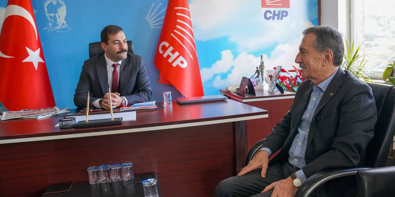 Tepebaşı Belediye Başkanı Ataç’tan Chp İl Başkanı Yalaz’a Ziyaret