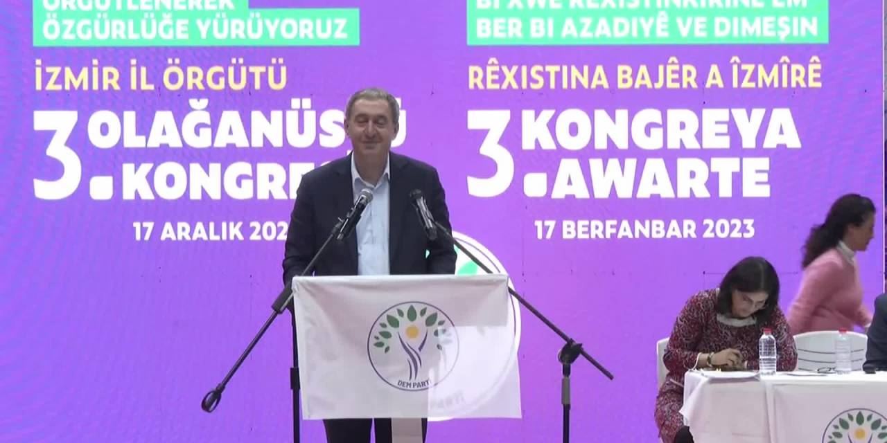 Dem Parti Eş Genel Başkanı Tuncer Bakırhan: “Siyasi Etkimizin Olup Olmadığını Bu Seçimde Herkese Göstereceğiz”