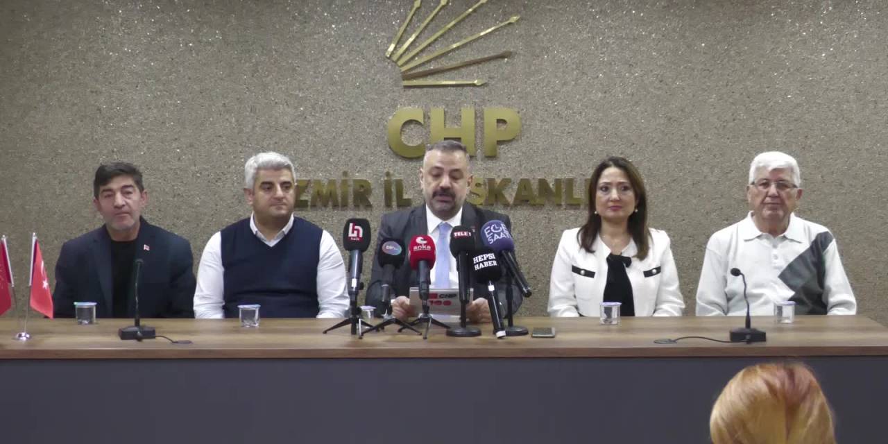 Chp İzmir İl Başkanı Aslanoğlu'ndan Cumhurbaşkanı'na Çağrı: “Milli Eğitim Bakanı'nı Görevden Alın”