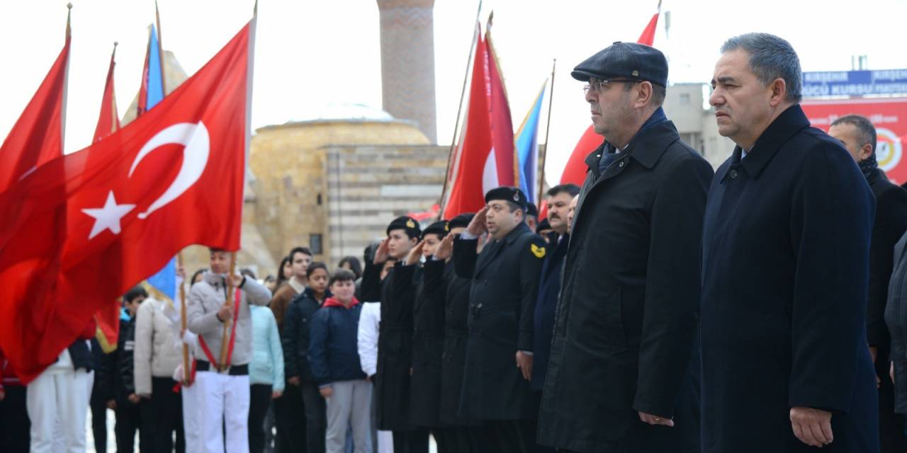 Belediye Başkanı Ekicioğlu, Atatürk'ün Kırşehir'e Gelişinin 104. Yıl Dönümü Programına Katıldı