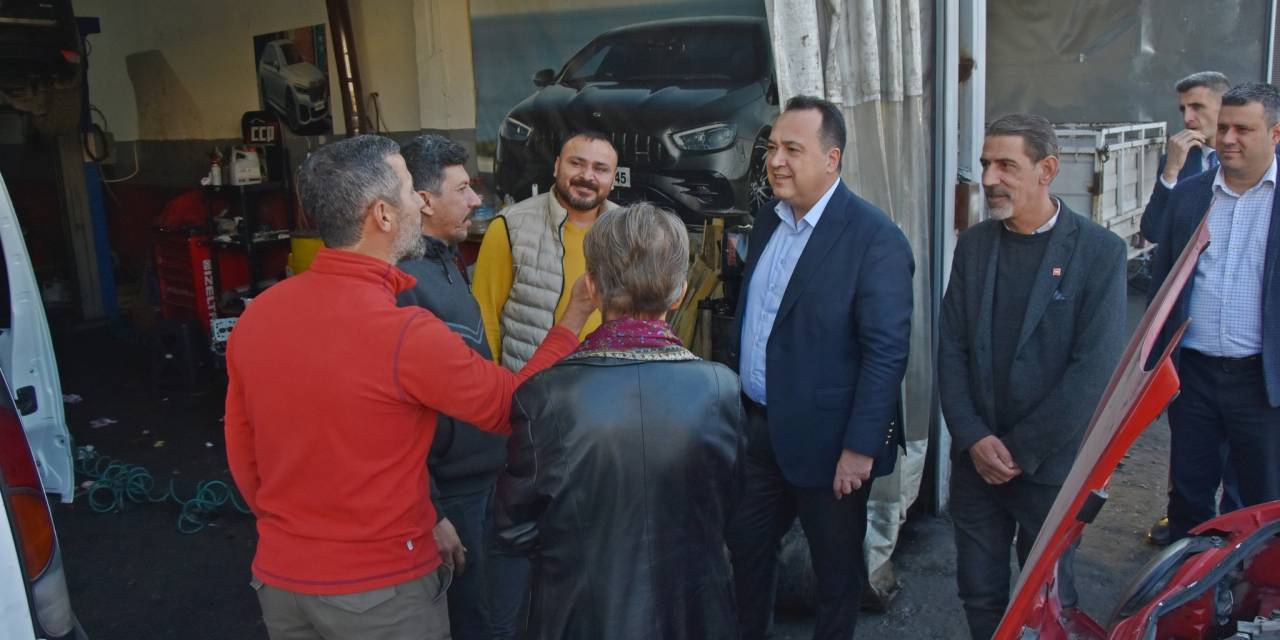 Akhisar Belediye Başkanı Dutlulu, Esnaf Ziyaretlerini Sürdürüyor
