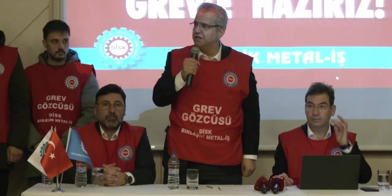 Birleşik Metal-iş Genel Başkanı Özkan Atar: "yurdun Dört Bir Yanı Grev Ateşlerine Tanık Olacak”