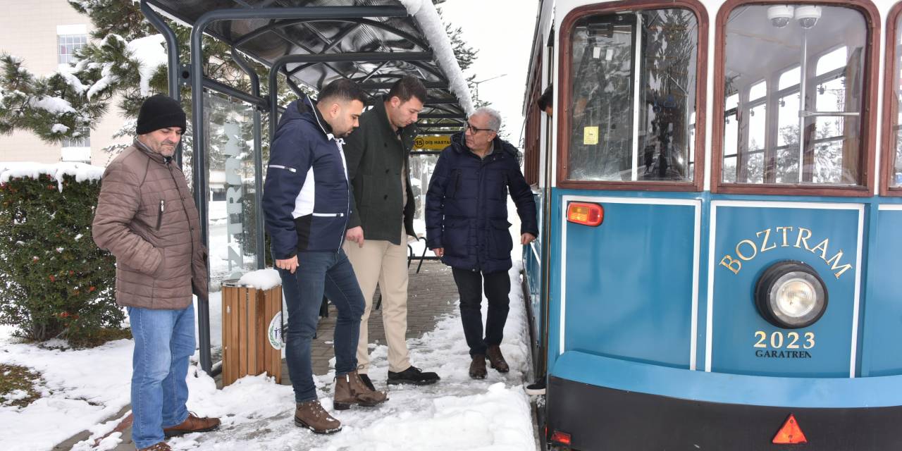 Boztram Tramvay Projesiörnek Proje Olmaya Devam Ediyor
