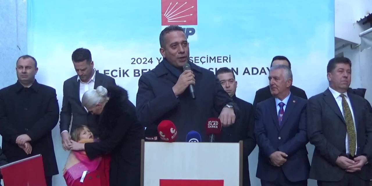 Ali Mahir Başarır, Bilecik'te: "Bizim Adaylarımız Su Gibi Temiz"