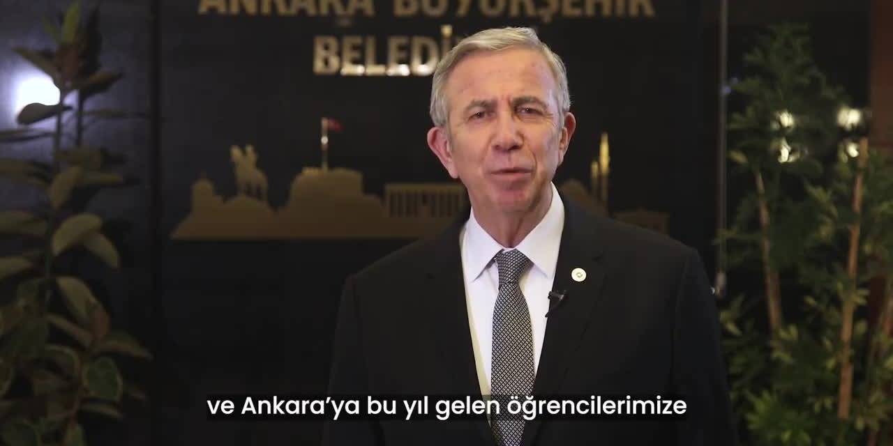 Mansur Yavaş’tan Ankara’da Yaşayan Depremzede Vatandaşlara Ve Öğrencilere Oy Kullanma Çağrısı