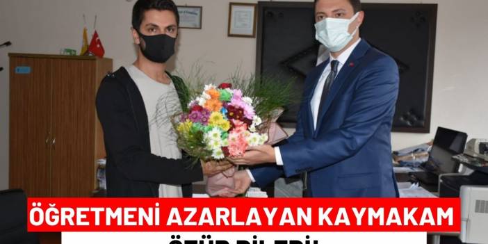 Öğretmeni Azarlayan Kaymakam Özür Diledi!
